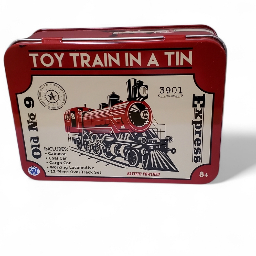 Westminster Toy Train In A Tin Old No 9 Age 8+